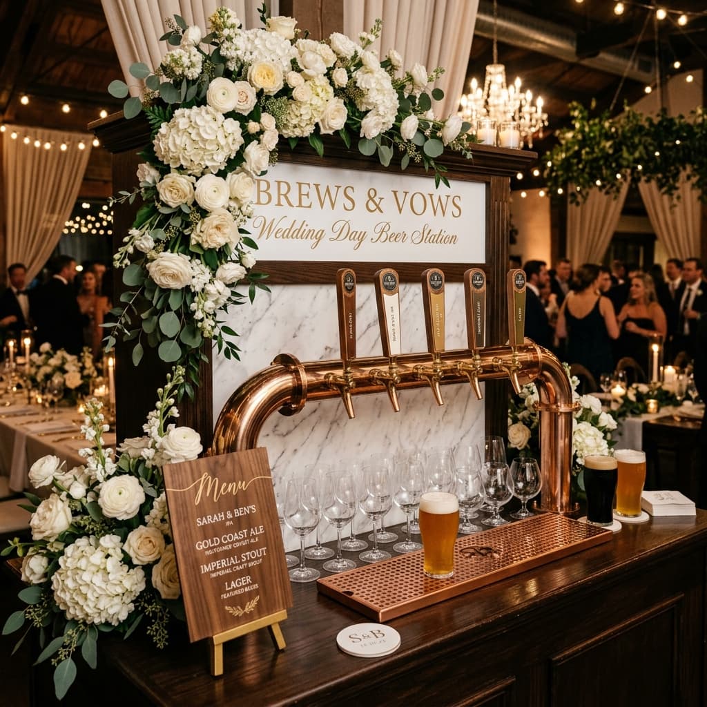 Estação de Chopp Premium para Casamento - One Chopp